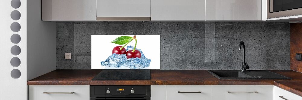 Panel do kuchni Wiśnia z lodem