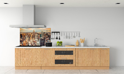 Panel lacobel Nowy Jork lot ptaka