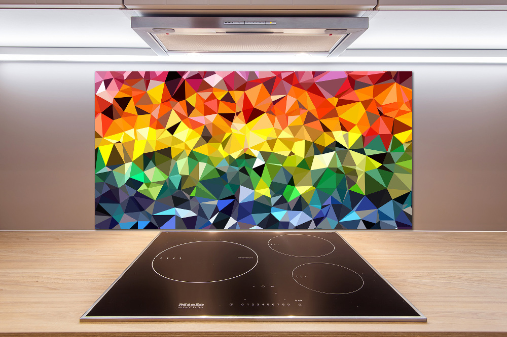 Panel do kuchni Geometryczne tło