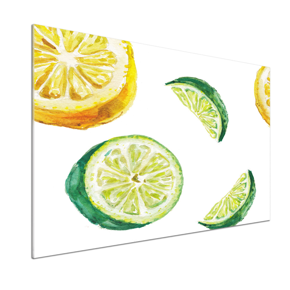 Panel do kuchni Cytryna i limonka