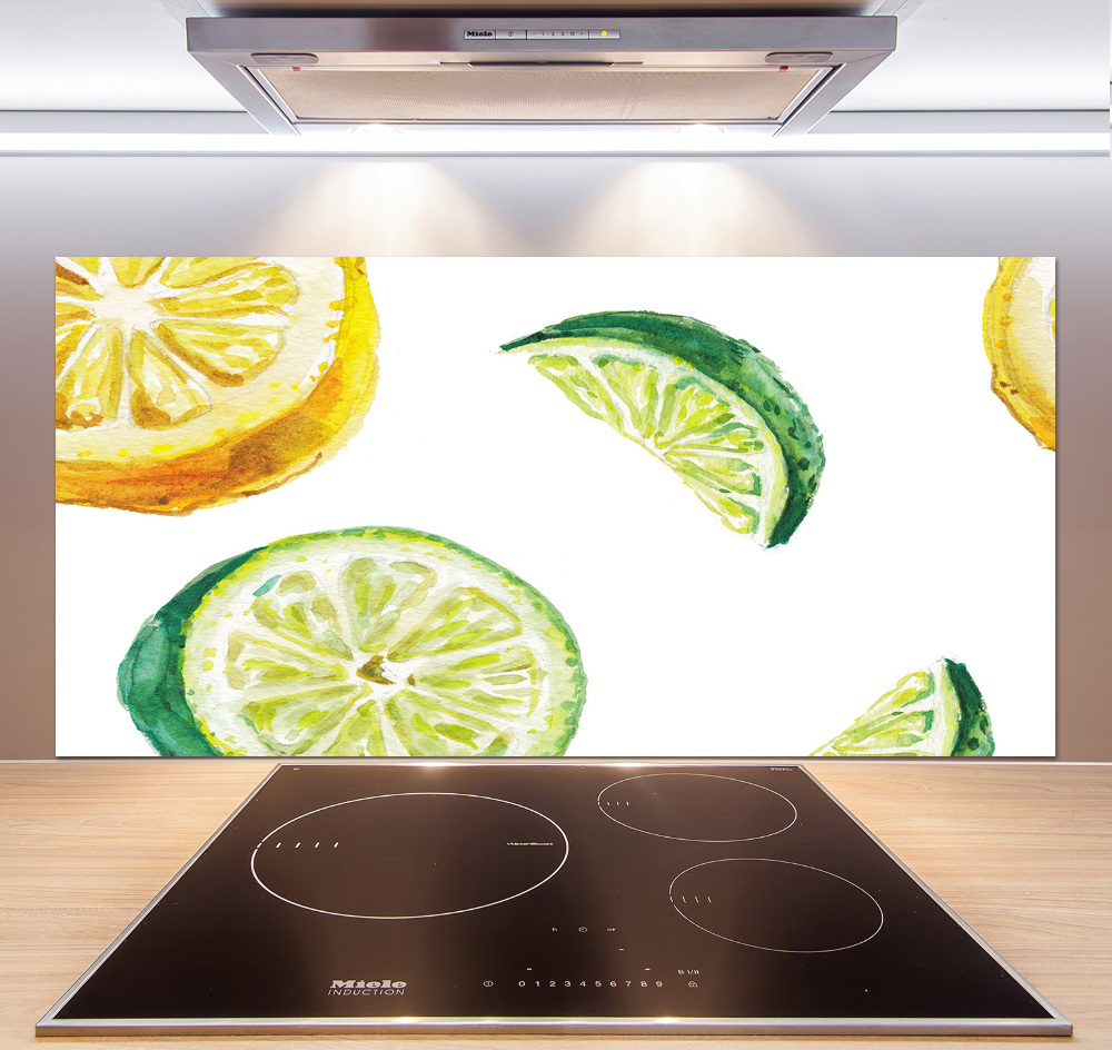 Panel do kuchni Cytryna i limonka