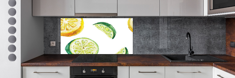 Panel do kuchni Cytryna i limonka