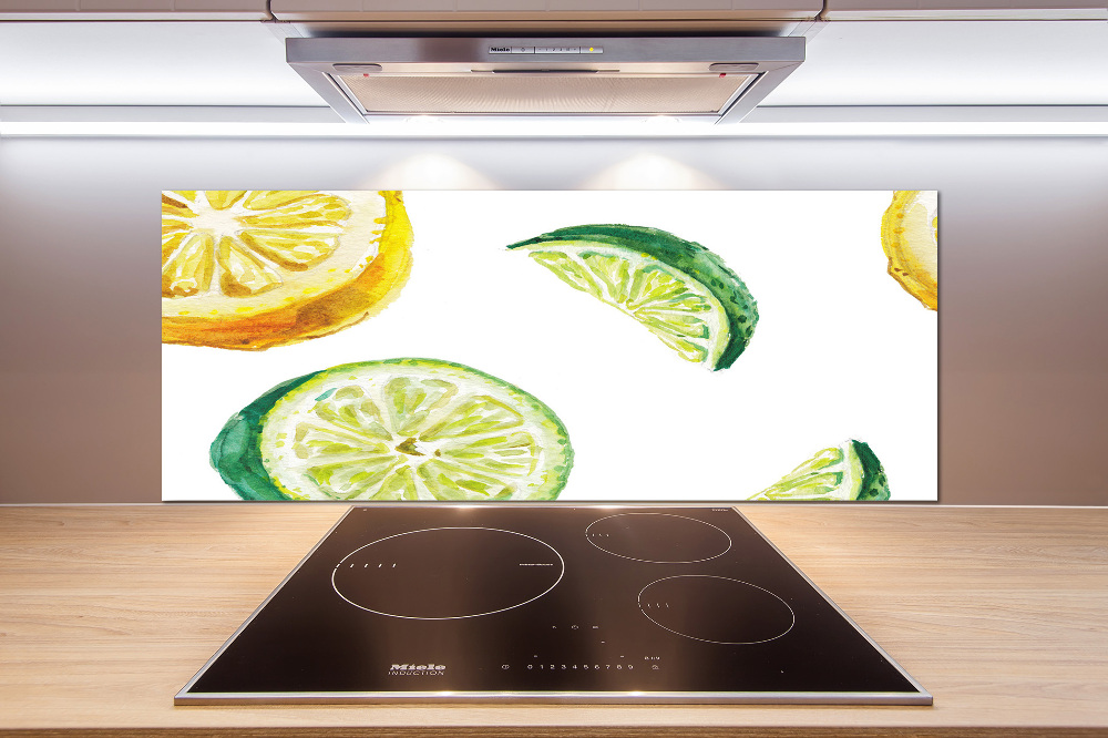 Panel do kuchni Cytryna i limonka