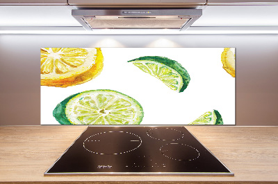Panel do kuchni Cytryna i limonka