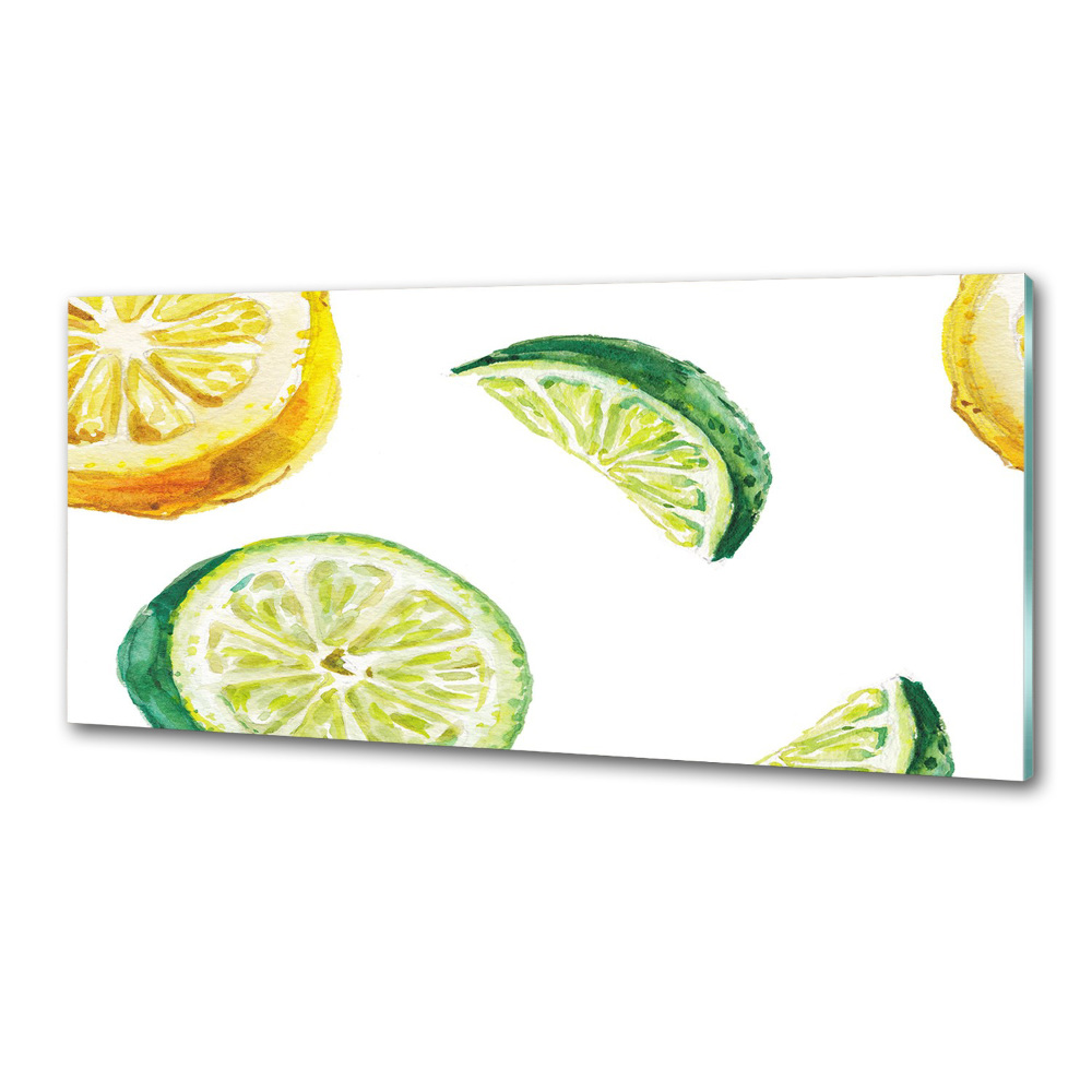 Panel do kuchni Cytryna i limonka