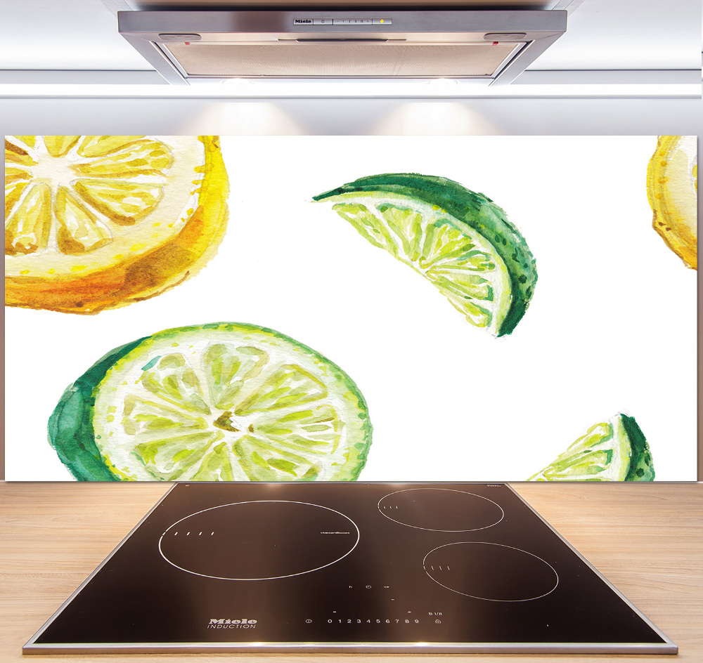 Panel do kuchni Cytryna i limonka