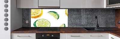 Panel do kuchni Cytryna i limonka