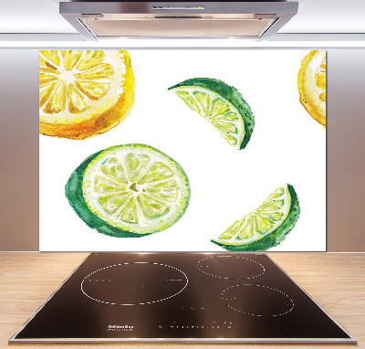 Panel do kuchni Cytryna i limonka