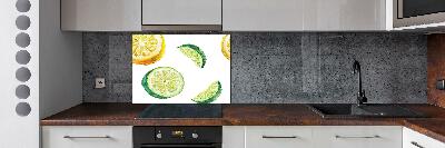 Panel do kuchni Cytryna i limonka