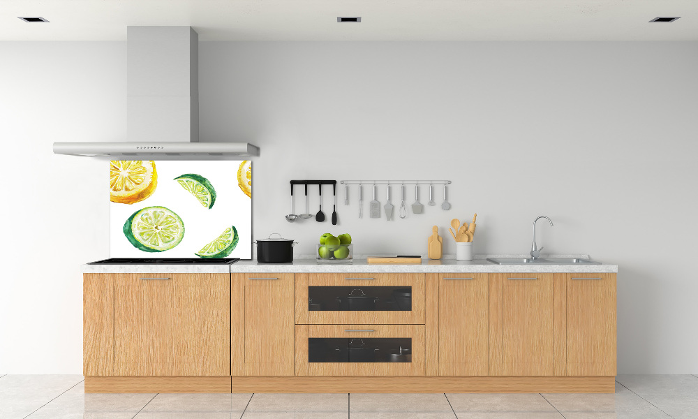 Panel do kuchni Cytryna i limonka