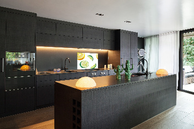 Panel do kuchni Cytryna i limonka