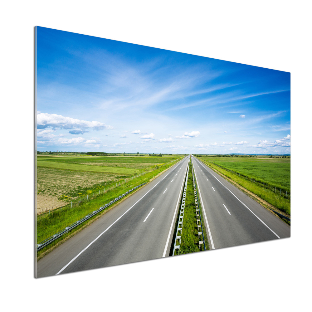 Panel dekor szkło Autostrada