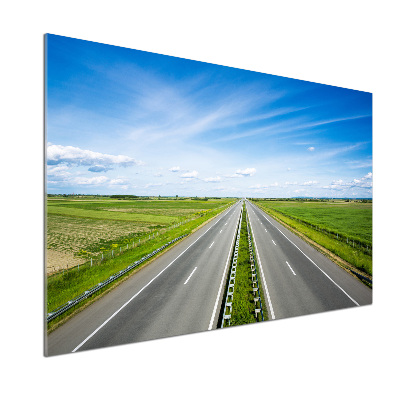 Panel dekor szkło Autostrada