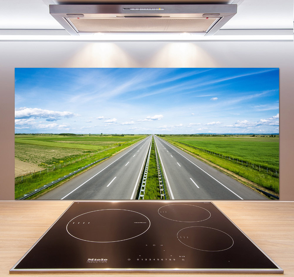 Panel dekor szkło Autostrada