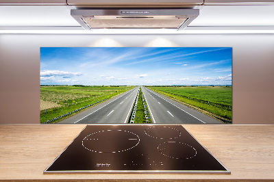Panel dekor szkło Autostrada