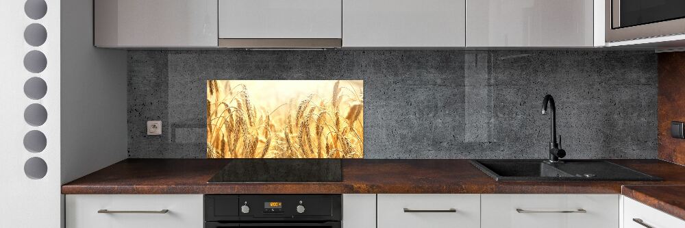 Panel szklany do kuchni Zboże