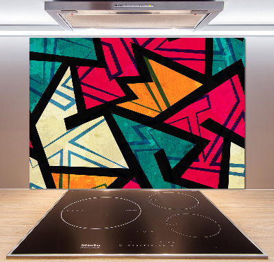 Panel do kuchni Geometryczne tło