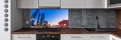 Panel do kuchni Ulice Abu Zabi