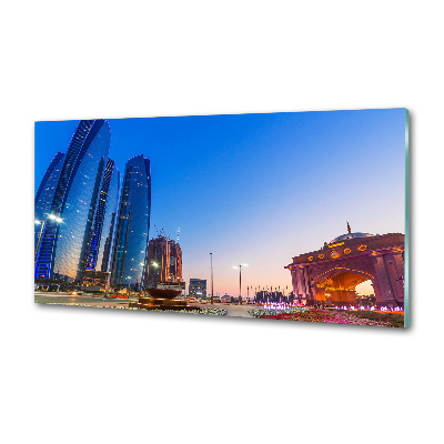 Panel do kuchni Ulice Abu Zabi