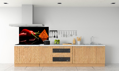 Panel do kuchni Chilli i cayenne