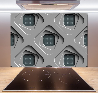Panel do kuchni Abstrakcja 3D