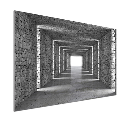 Panel do kuchni Tunel z cegły