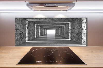 Panel do kuchni Tunel z cegły