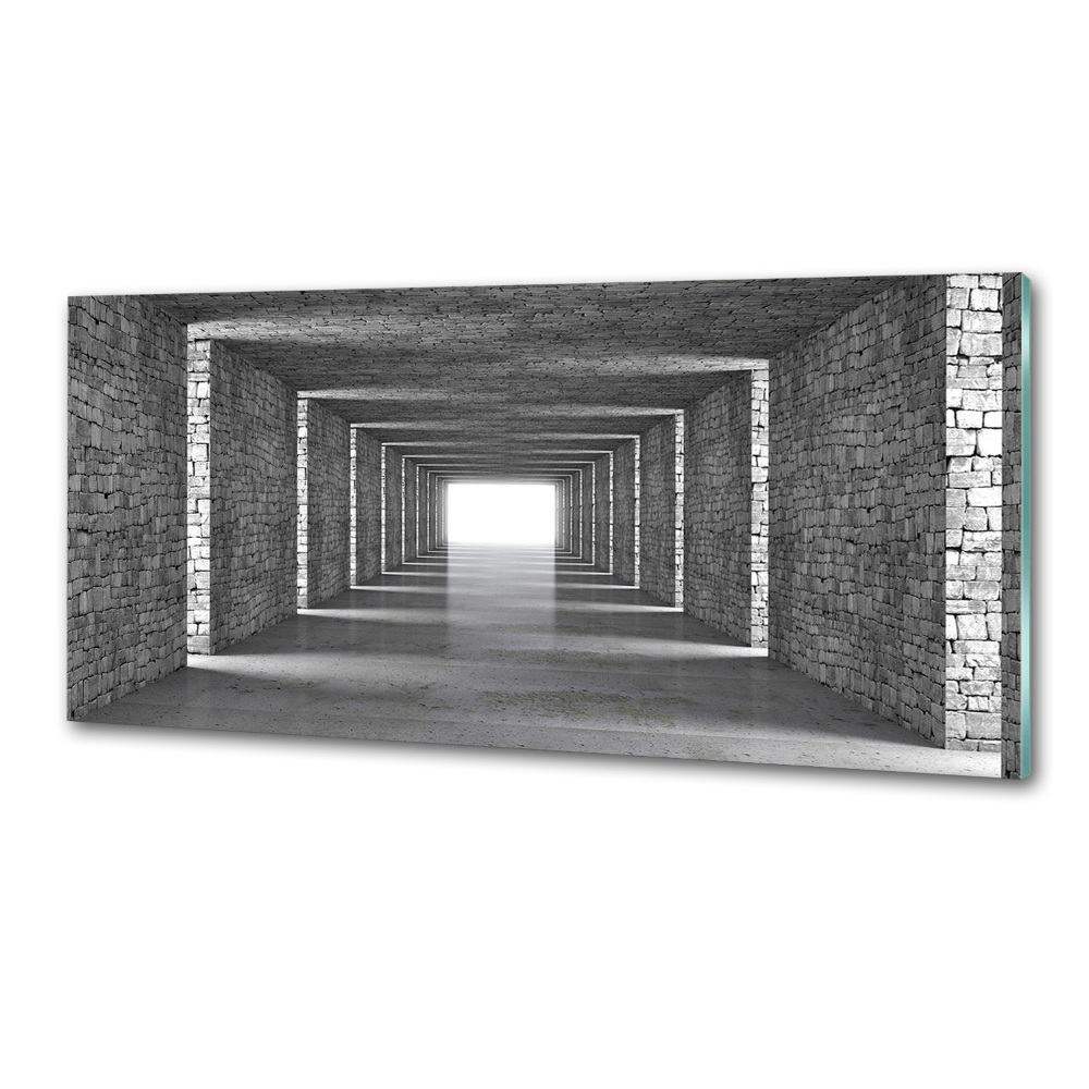 Panel do kuchni Tunel z cegły