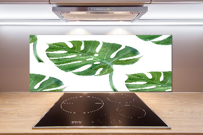 Panel między meble w kuchni Monstera