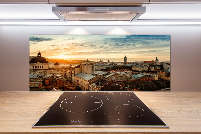 Panel do kuchni Wschód słońca Lwów