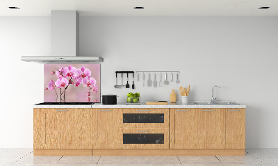 Panel do kuchni Różowa orchidea