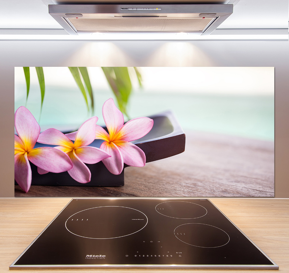 Panel między meble w kuchni Plumeria