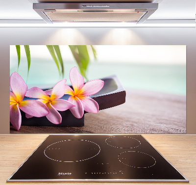 Panel między meble w kuchni Plumeria