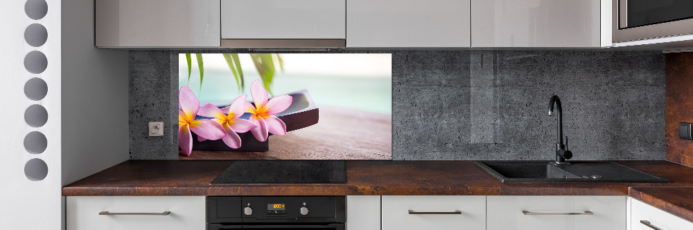 Panel między meble w kuchni Plumeria