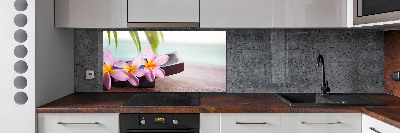 Panel między meble w kuchni Plumeria