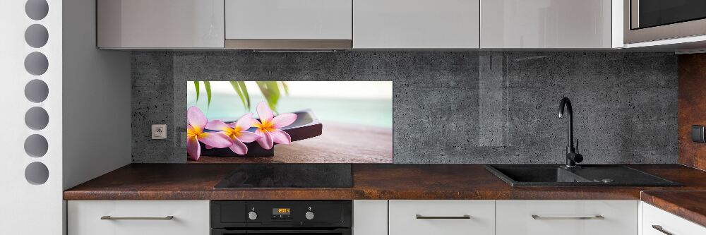 Panel między meble w kuchni Plumeria