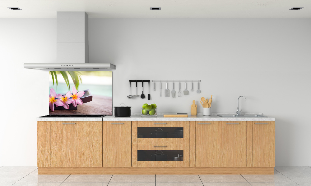 Panel między meble w kuchni Plumeria
