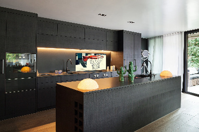 Panel dekor szkło Koszykówka
