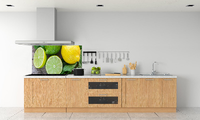 Panel do kuchni Limonka i cytryna