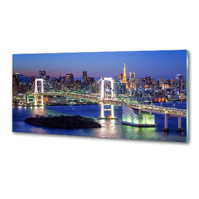 Panel dekor szkło Most w Tokio