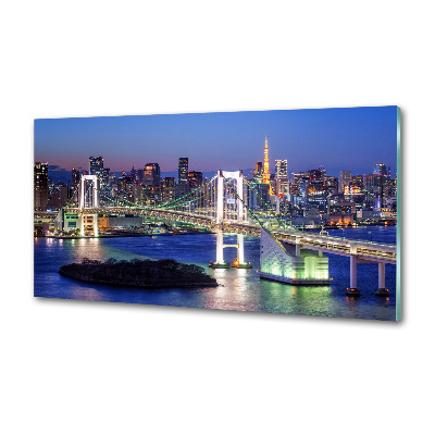 Panel dekor szkło Most w Tokio