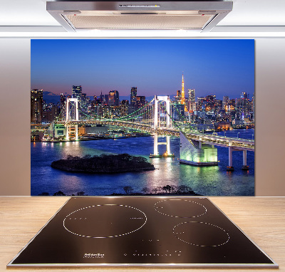 Panel dekor szkło Most w Tokio
