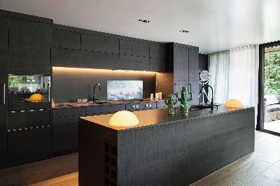 Panel lacobel Chmury z lotu ptaka