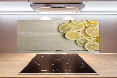 Panel do kuchni Cytryny drewno