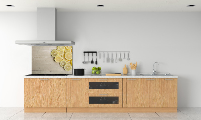Panel do kuchni Cytryny drewno