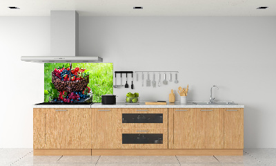 Panel lacobel Kosz owoców leśnych