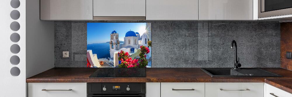 Panel do kuchni Santorini Grecja