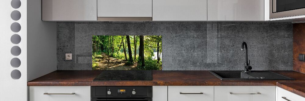 Panel do kuchni Ścieżka na łące