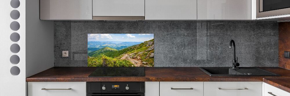 Panel do kuchni Zielone wzgórza