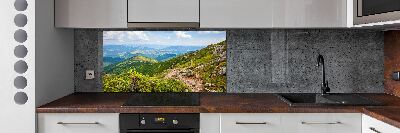 Panel do kuchni Zielone wzgórza